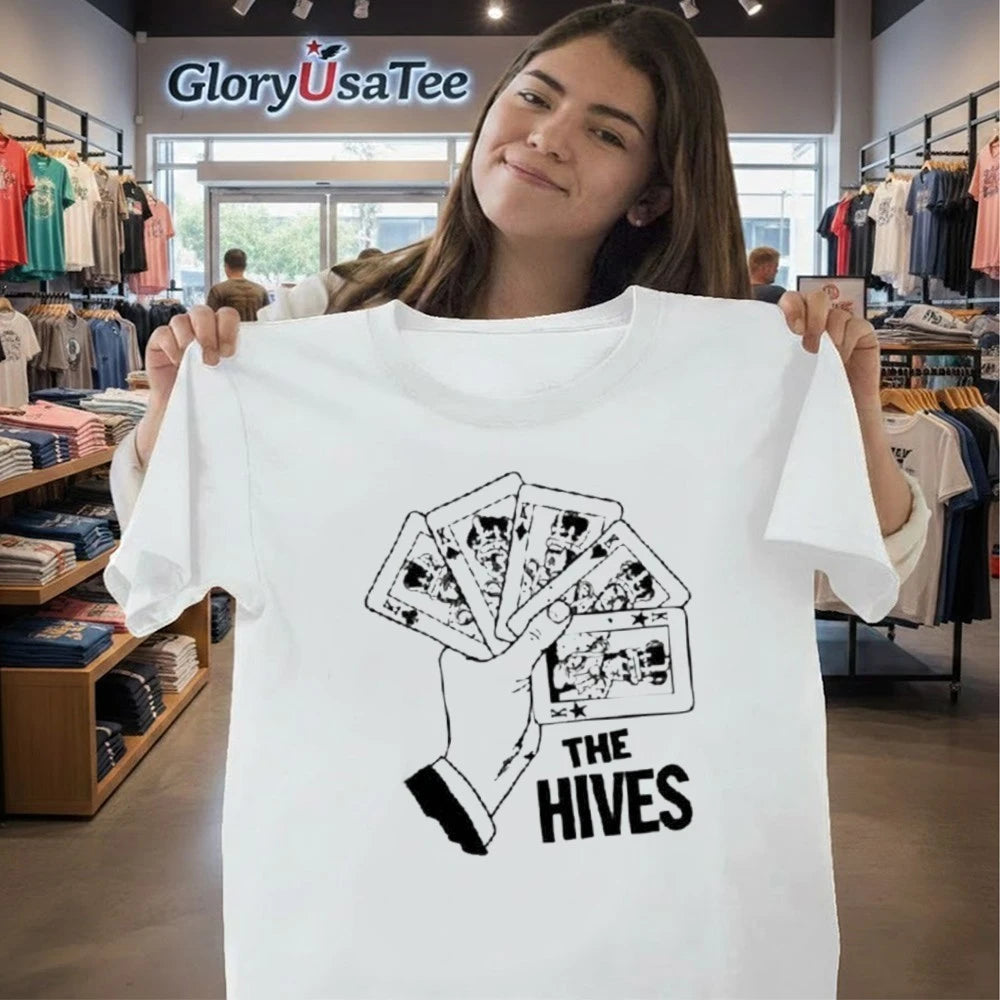The Hives Merch East Coast Tour 2026 King Card Shirt