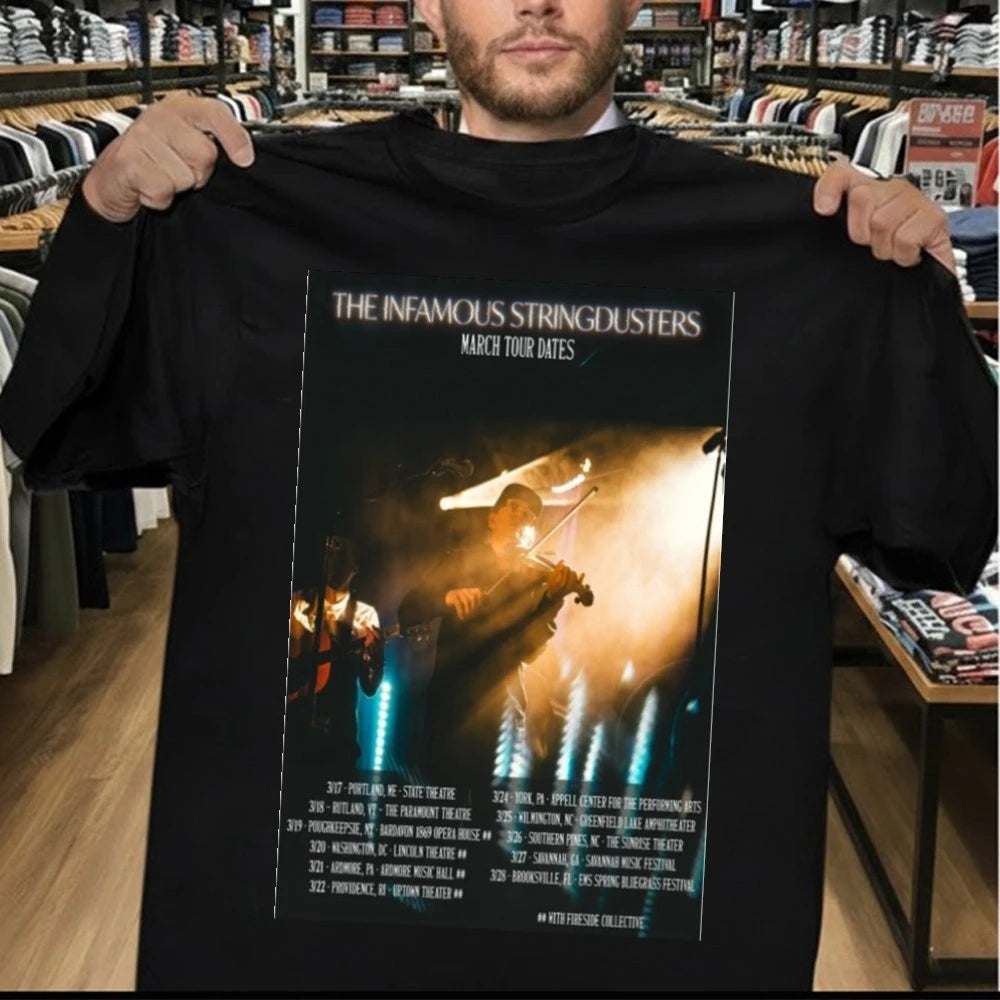 The Infamous Stringdusters Tour March Dates 2026 Poster Shirt