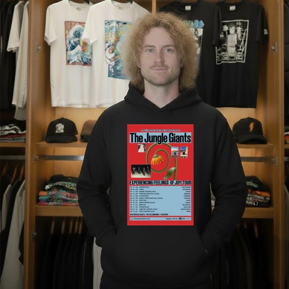 The Jungle Giants Fall Tour 2026 Poster Shirt