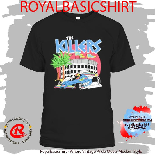 The Killers Hot Fuss Race Car T-Shirt