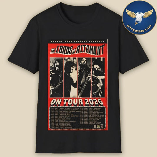 The Lords Of Altamont Tour 2026 Poster Shirt