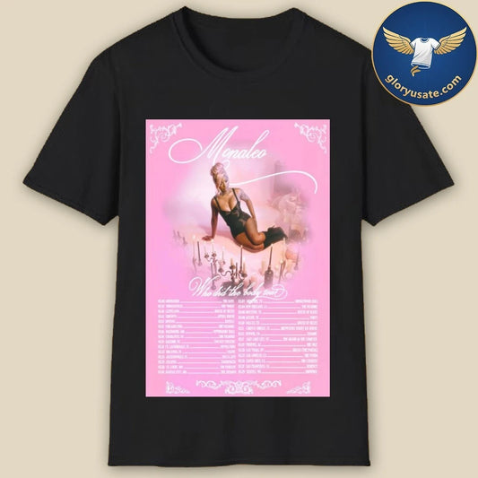 The Monaleo Who Did The Body Tour 2026 Poster Shirt