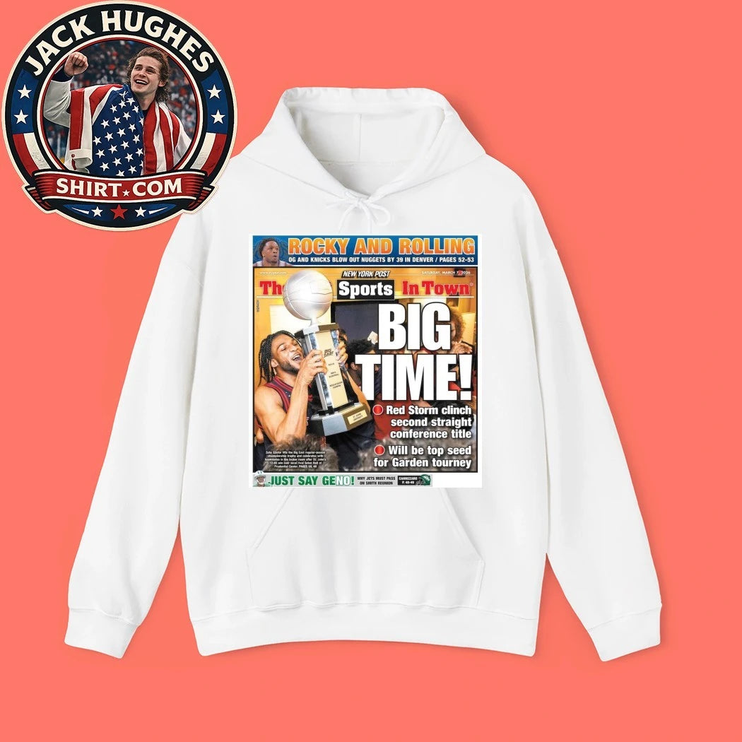 The New York Post reported on the victory of the St. John’s University basketball team T-Shirt