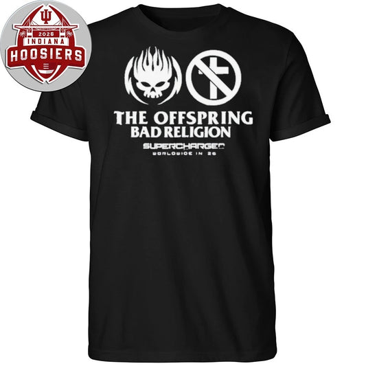 The Offspring And Bad Religion Supercharged 2026 Worldwide Tour Shirts