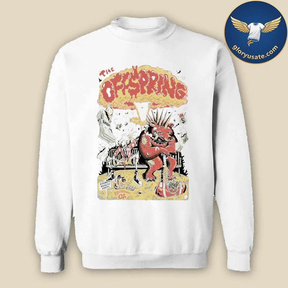 The Offspring Jan 16 2026 Bakersfield CA Poster Shirt