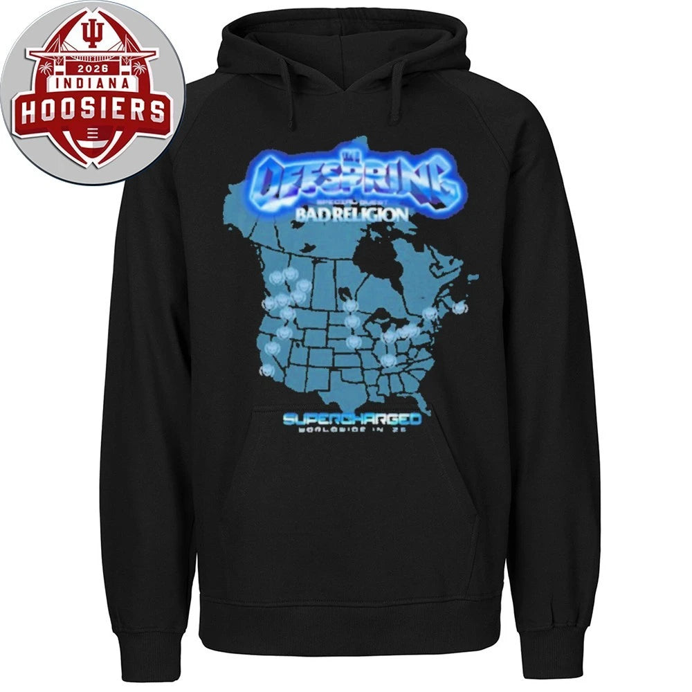 The Offspring Supercharged North American Tour 2026 Shirts