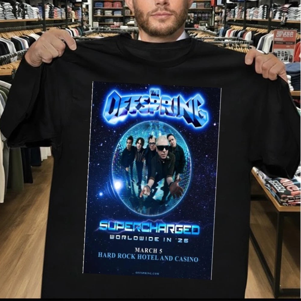 The Offspring Supercharged Worldwide In 26 Poster Shirt