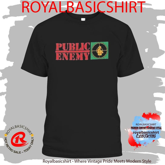 The Rebel Radio Public Enemy Collection T-Shirt