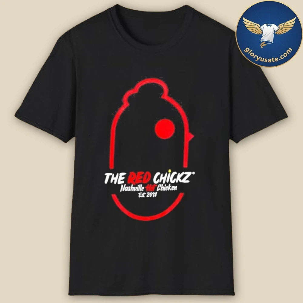 The Red Chickz Hotter Than You Crew Neck T-Shirt
