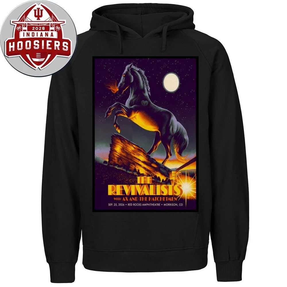 The Revivalists At Red Rocks Amphitheatre On Sept 25 2026 Poster T-Shirt