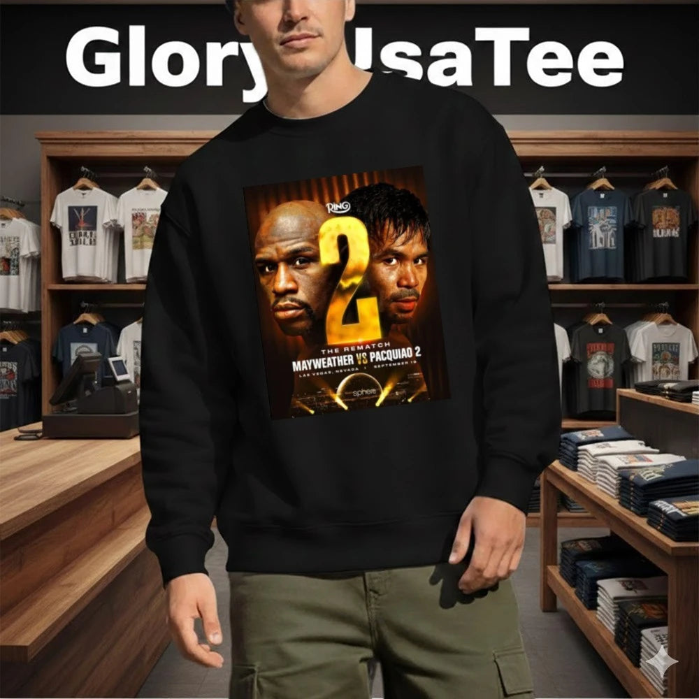 The Ring 2 Floyd Mayweather Jr vs Manny Pacquiao Rematch On September 19 2026 At Sphere in Las Vegas Poster Shirt