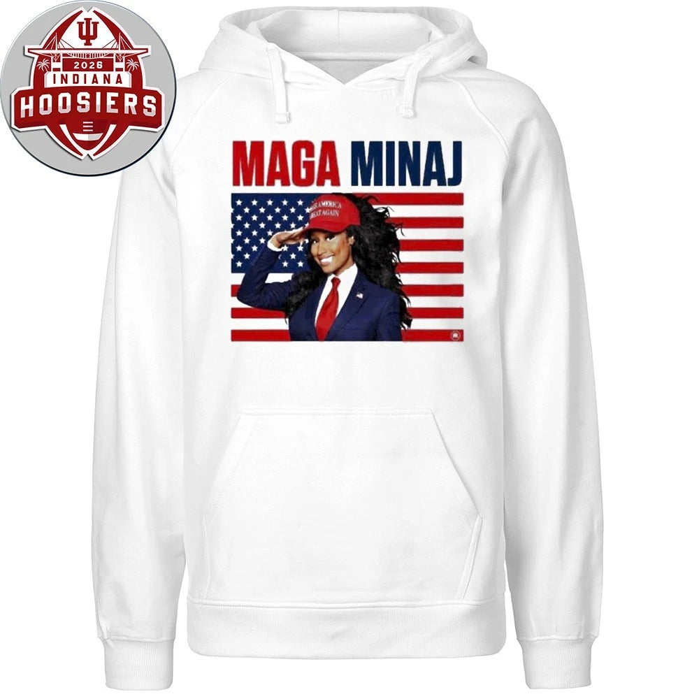 The Rise Of Maga Nicki Minaj And Donald Trump Make America Great Again Flag Shirt