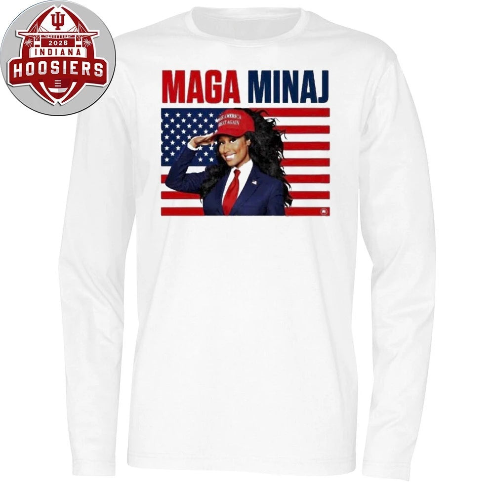 The Rise Of Maga Nicki Minaj And Donald Trump Make America Great Again Flag Shirt