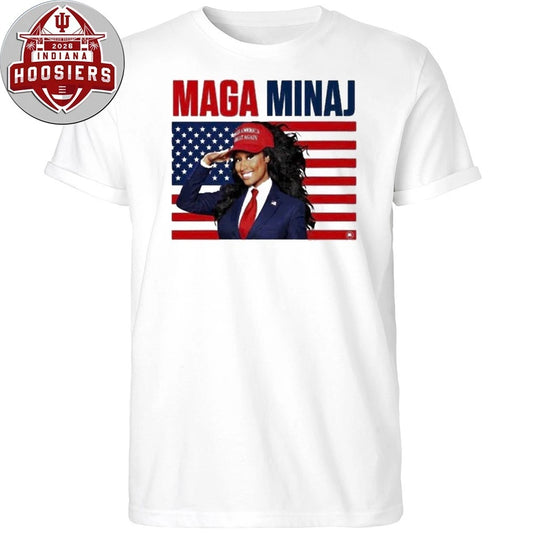 The Rise Of Maga Nicki Minaj And Donald Trump Make America Great Again Flag Shirt