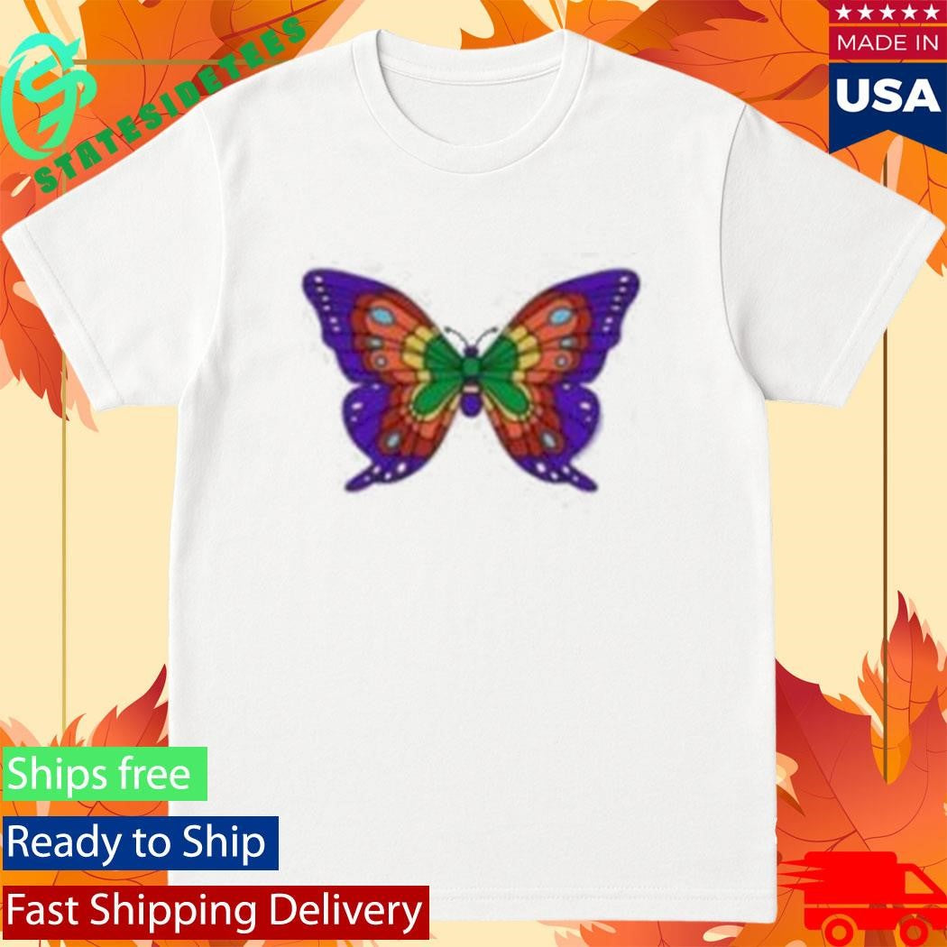 The Saucerful Of Secrets Nick Mason Butterfly T-Shirt