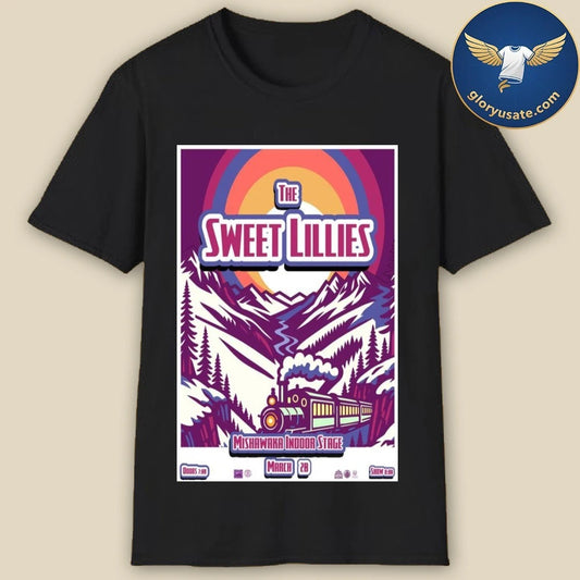 The Sweet Lillies Mishawaka Indoor Stage March 28 2026 Concert Poster Shirt