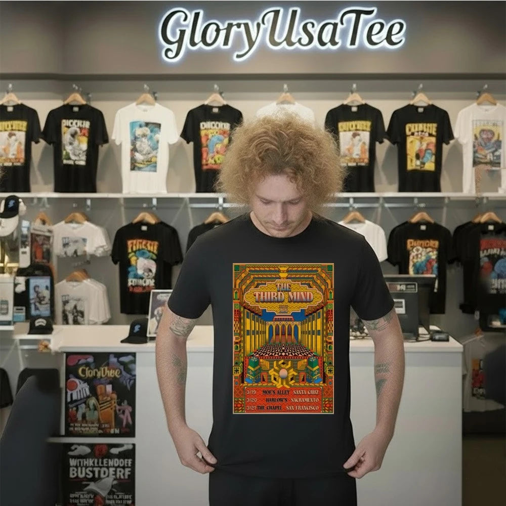 The Third Mind California Tour March 2026 Poster Shirt