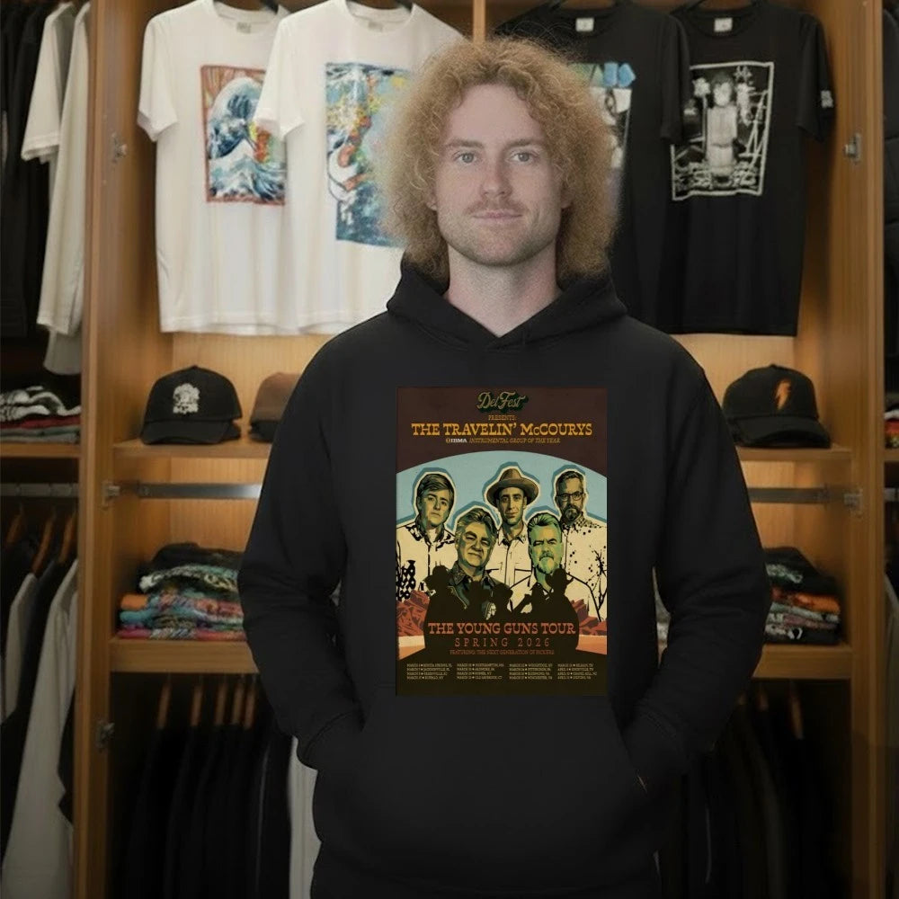 The Travelin’ McCourys 2026 The Young Guns Tour Spring Poster Shirt