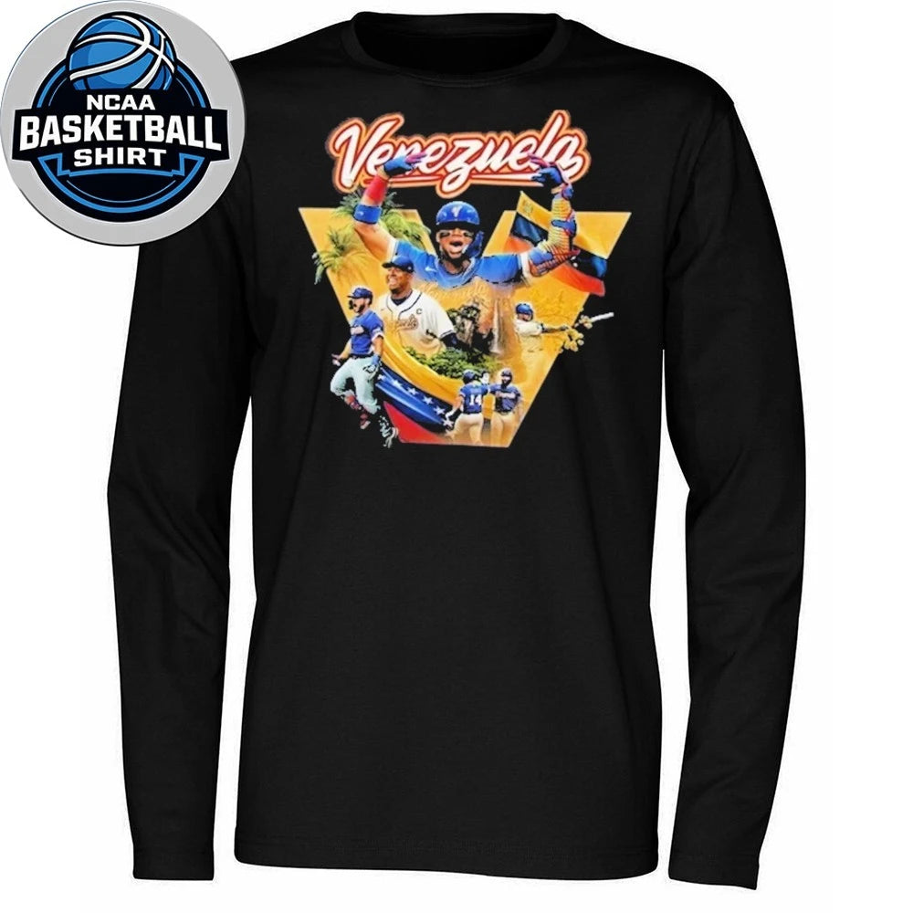 The Venezuelan baseball team celebrates their first World Baseball Classic (WBC) championship Shirt