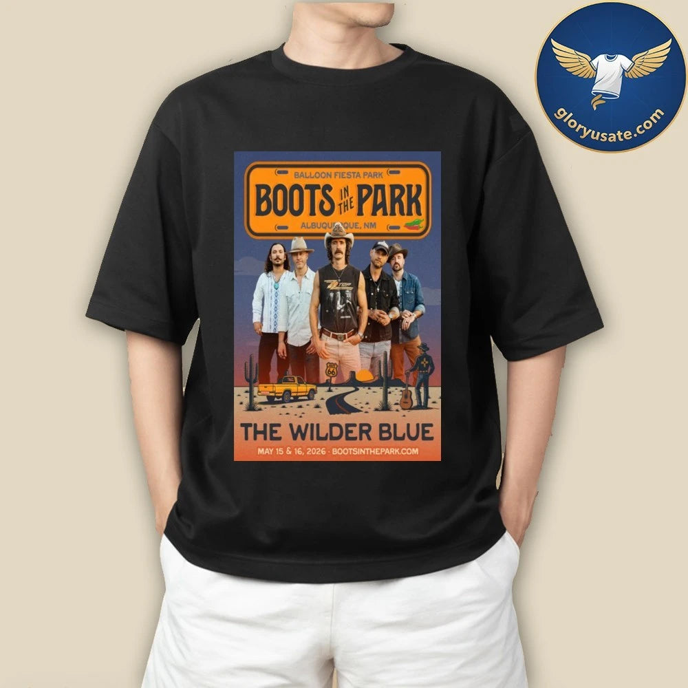 The Wilder Blue May 15-16 2026 Bootsinthepark Poster Shirt