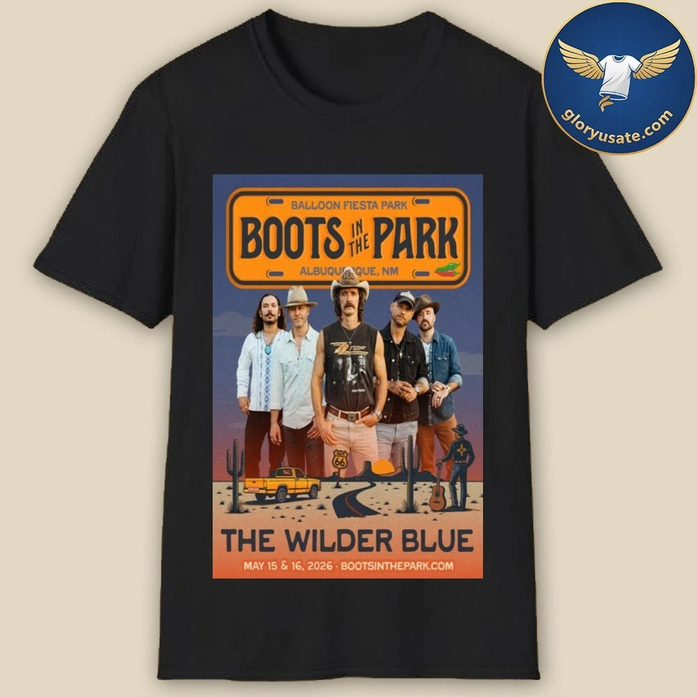 The Wilder Blue May 15-16 2026 Bootsinthepark Poster Shirt