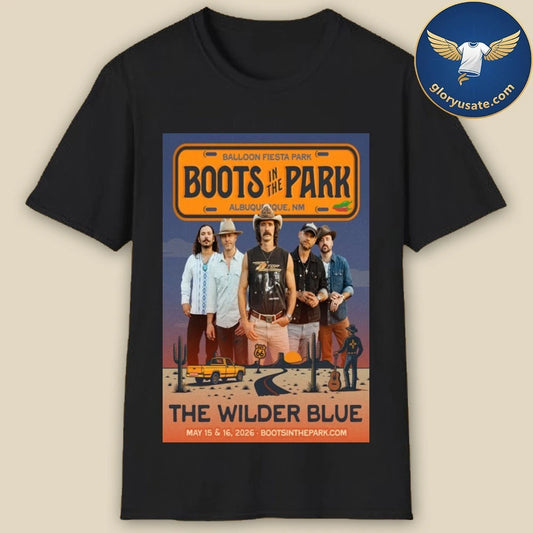 The Wilder Blue May 15-16 2026 Bootsinthepark Poster Shirt