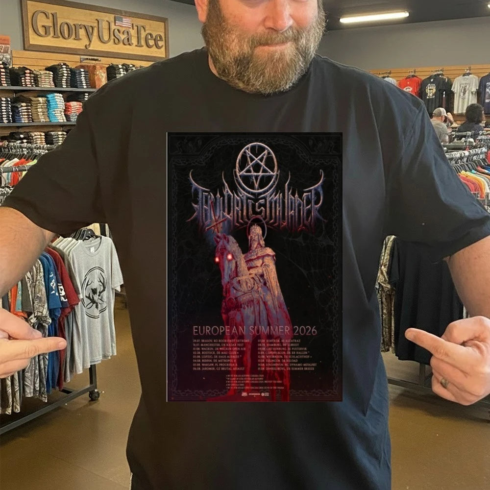 Thy Art Is Murder European Summer 2026 Poster Shirt