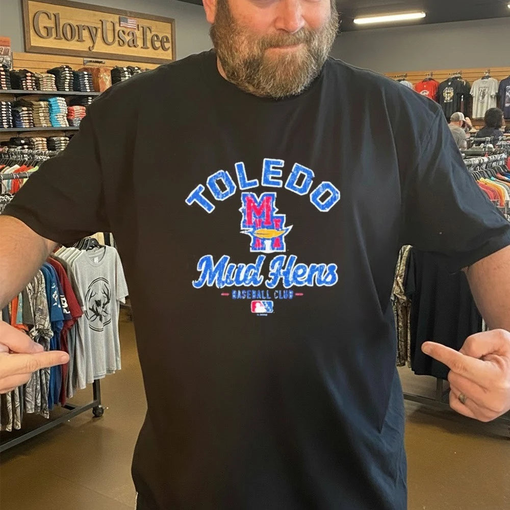 Toledo Mud Hens baseball club MLB logo retro Shirt