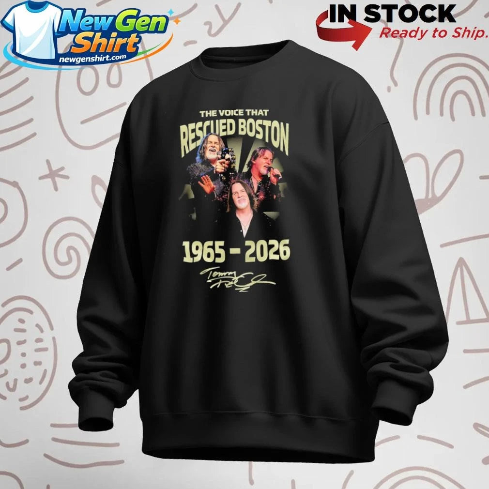 Tommy Decarlo The Voice That Rescued Boston 1965-2026 Shirt