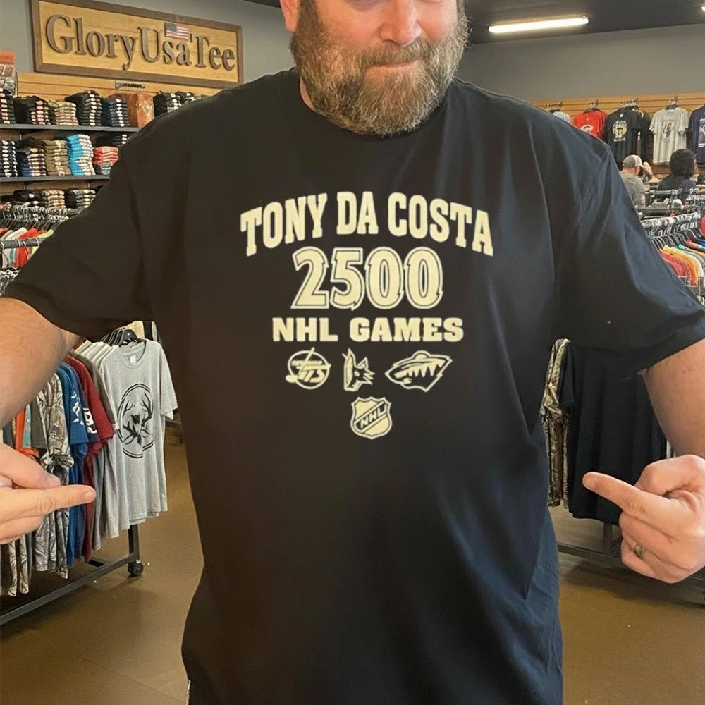 Tony Da Costa 2500 Games Shirt