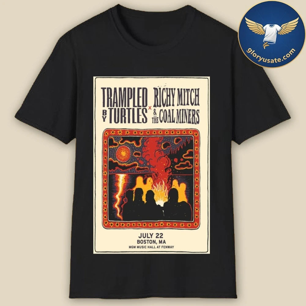 Trampled by Turtles July 22 2026 MGM Music Hall At Fenway Boston MA Poster Shirt