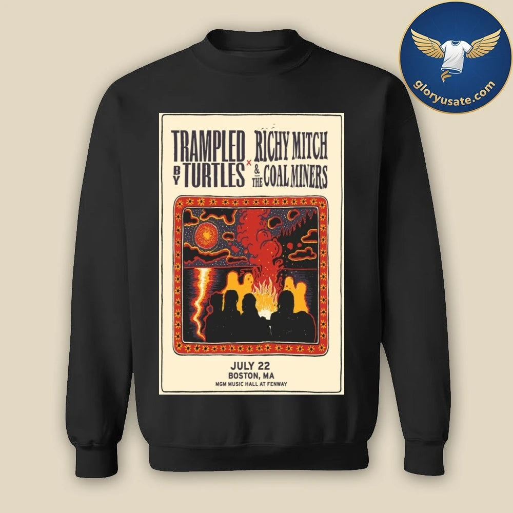 Trampled by Turtles July 22 2026 MGM Music Hall At Fenway Boston MA Poster Shirt