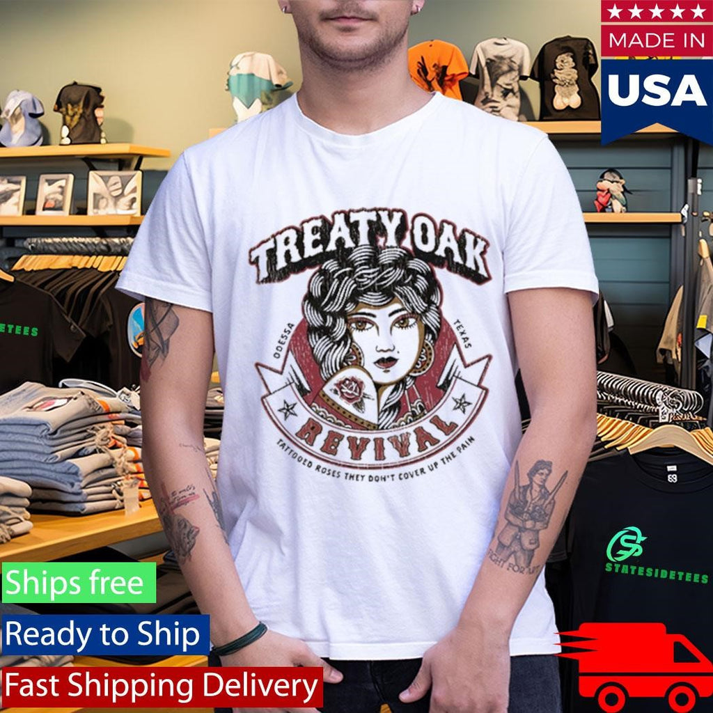 Treaty Oak Revival Rose Shirt