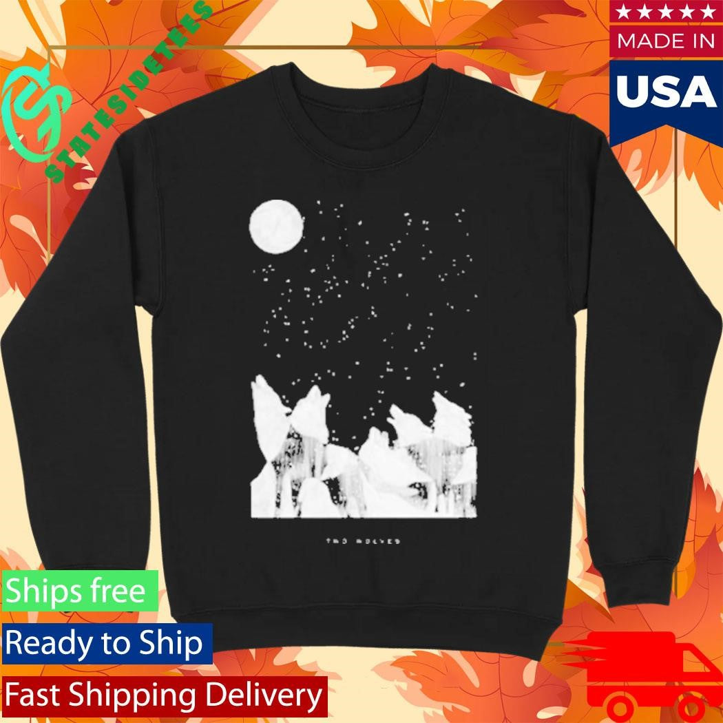 Two Wolves Wine Group Song Logo Shirt