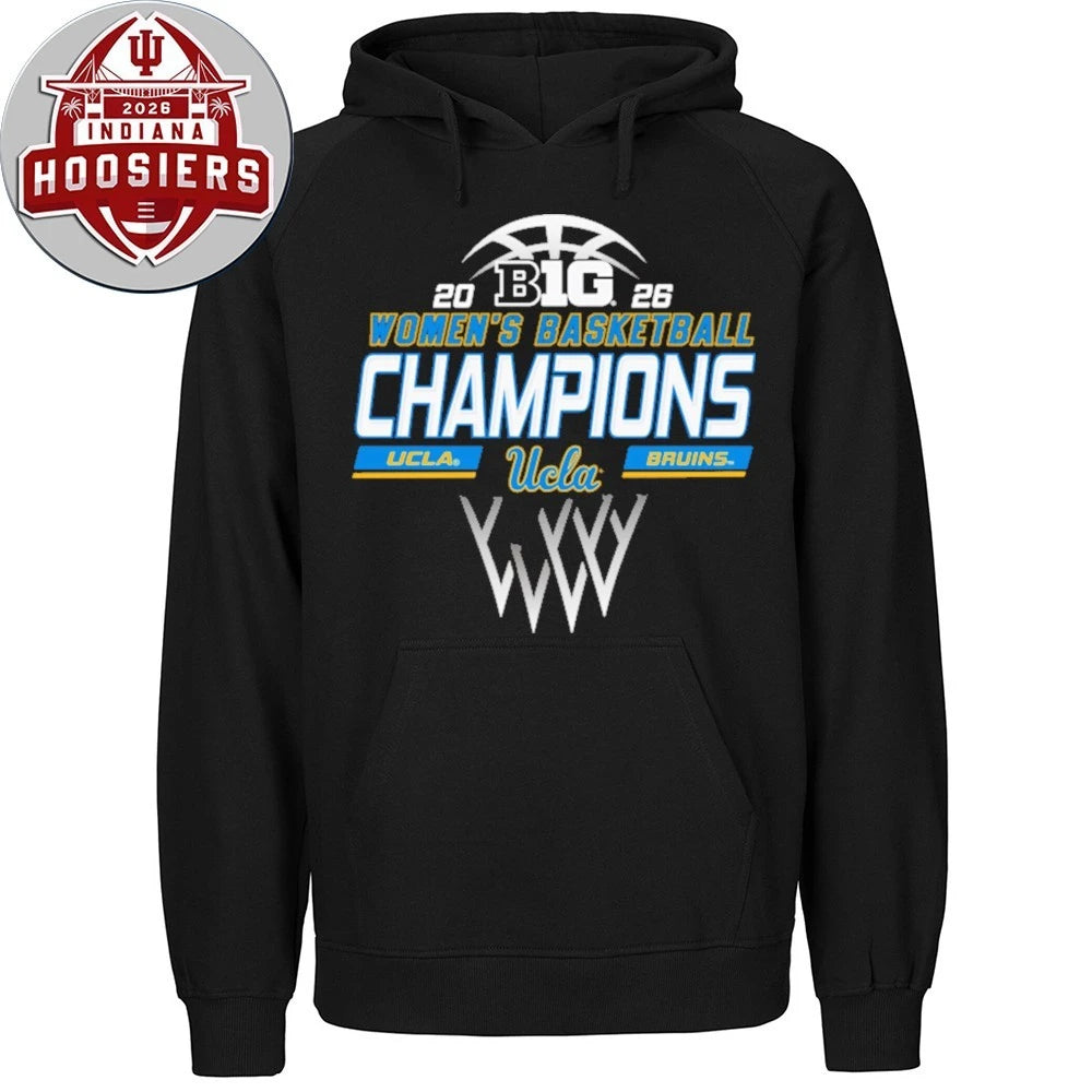 UCLA Bruins Blue 84 Unisex 2026 Big Ten Women’s Basketball Regular Season Champions Locker Room T-Shirt