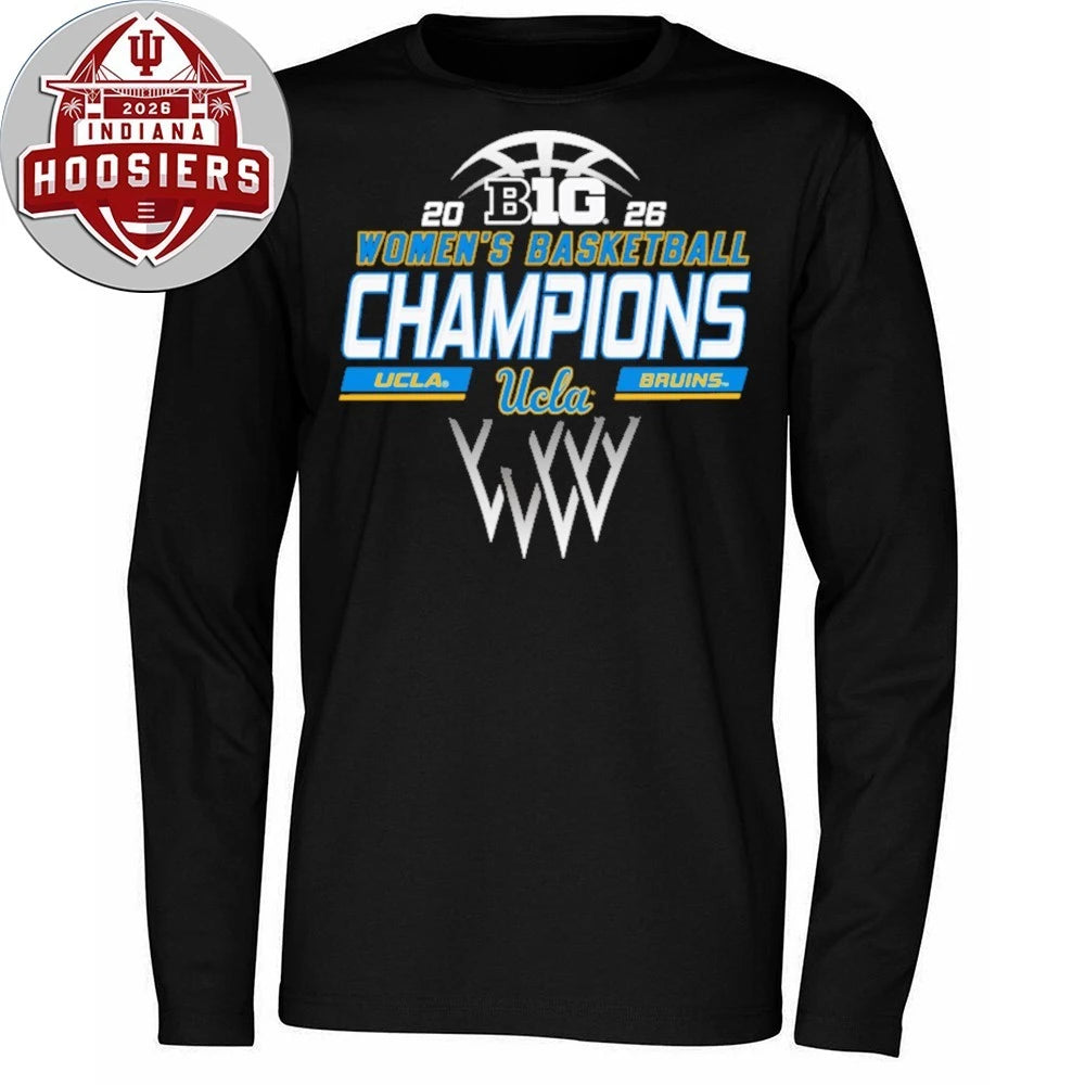 UCLA Bruins Blue 84 Unisex 2026 Big Ten Women’s Basketball Regular Season Champions Locker Room T-Shirt