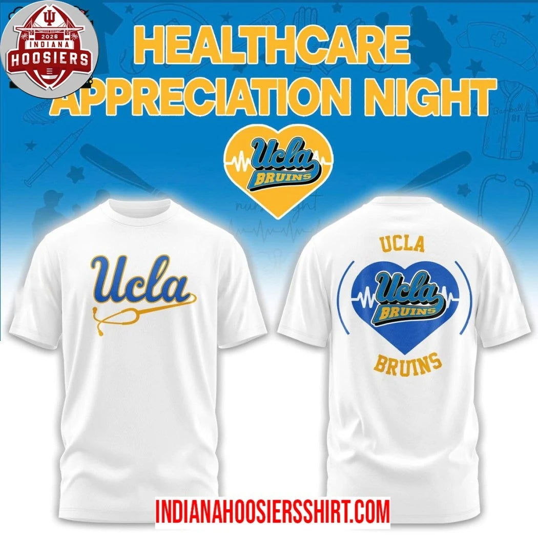 UCLA Bruins Healthcare Appreciation Night 2026 MLB Logo Two Sided Hoodie Shirts