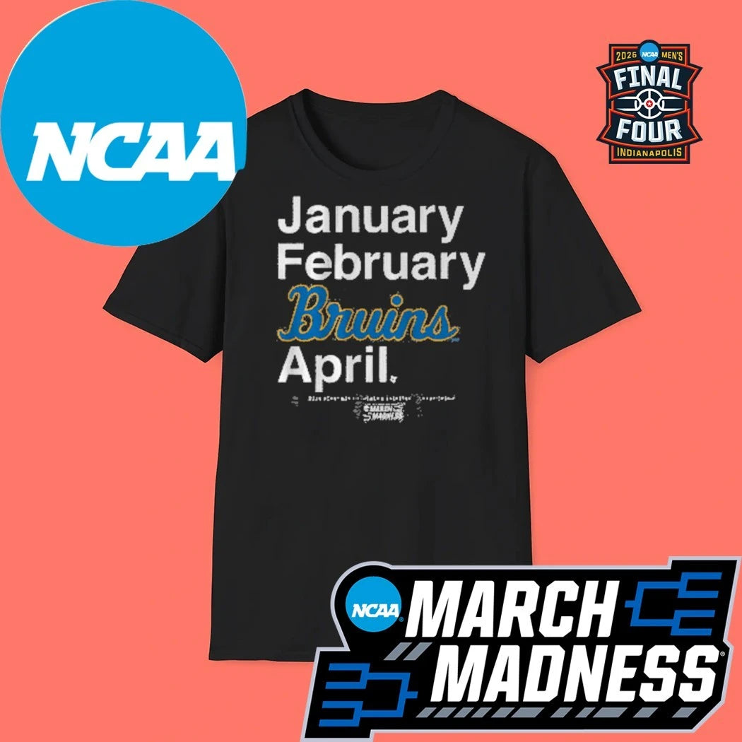 UCLA Bruins MBB &amp; WBB 2026 NCAA Men’s Basketball Championship March Madness Month Logo Shirt
