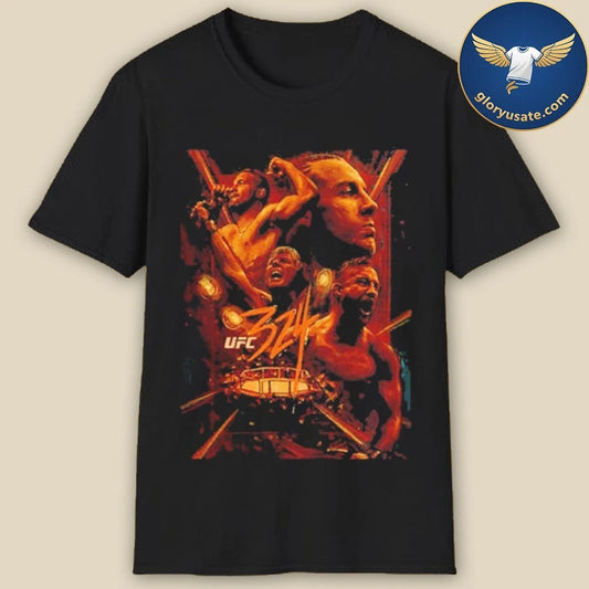 UFC 324 Justin Gaethje Vs Paddy Pimblett On January 24 2026 Art Series T-Shirt