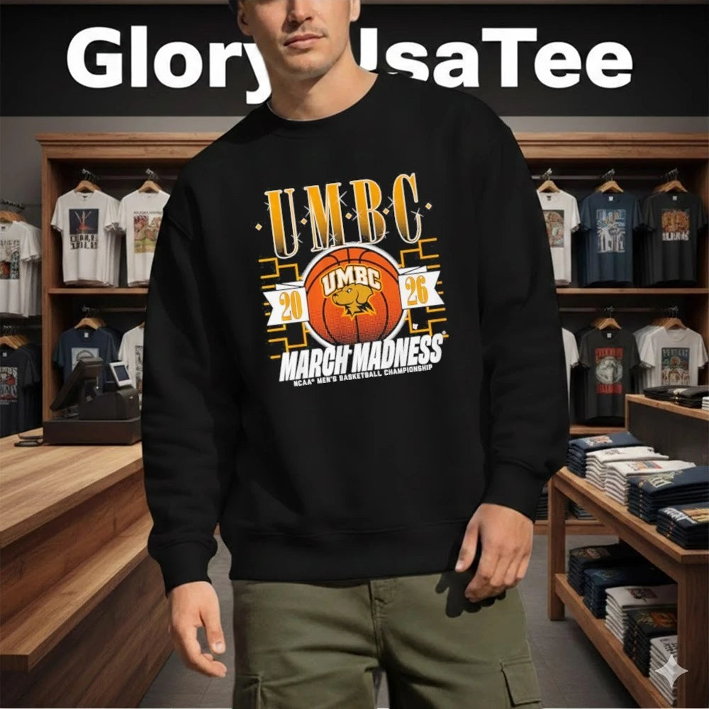 UMBC Retrievers MBB 2026 March Madness NCAA Men’s Basketball Championship Shirt
