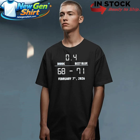 UNC Beat Dook .4 Seconds Feb 7th 2026 Shirt