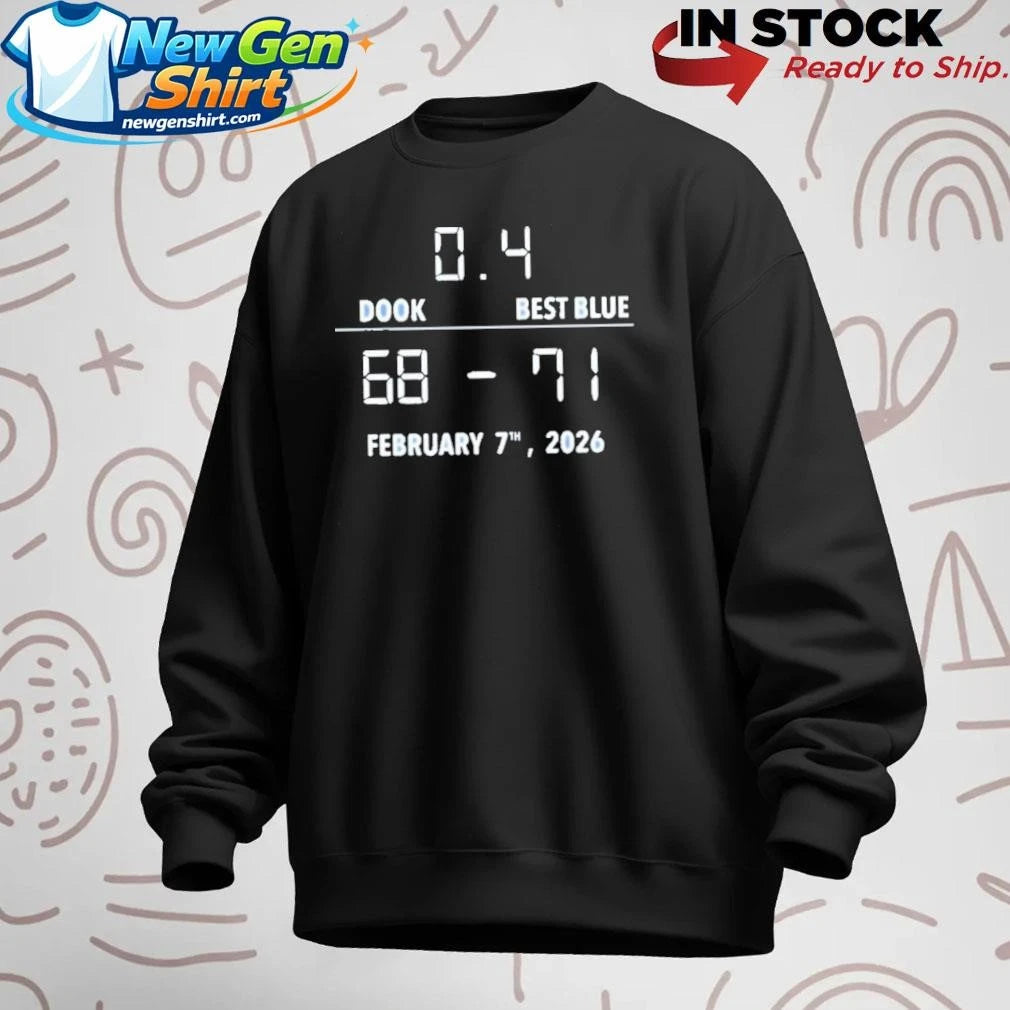 UNC Beat Dook .4 Seconds Feb 7th 2026 Shirt