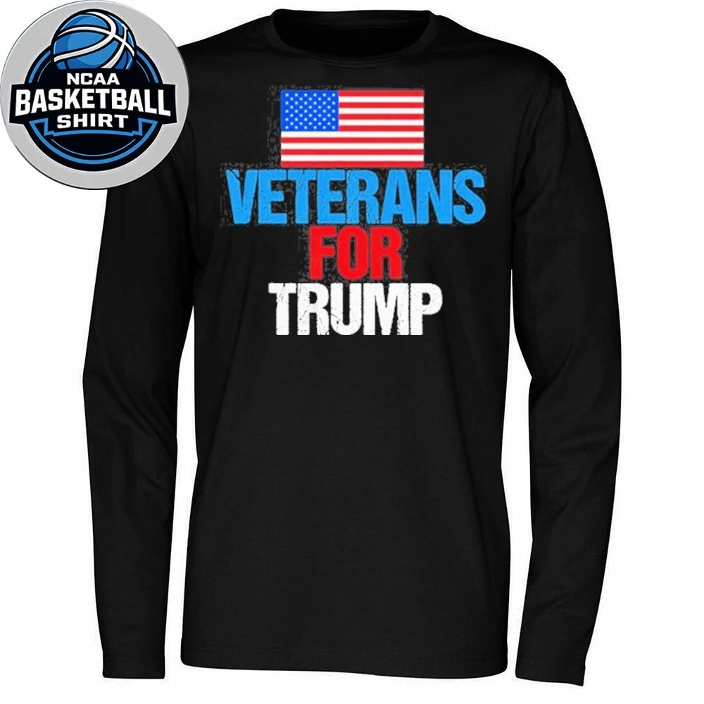 US veterans for Trump Flag Shirt