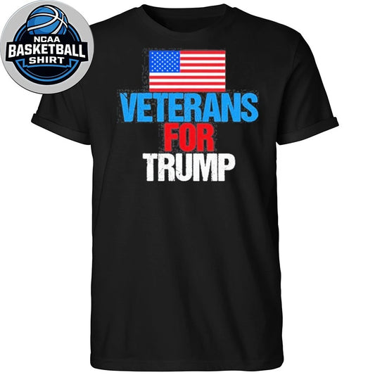 US veterans for Trump Flag Shirt