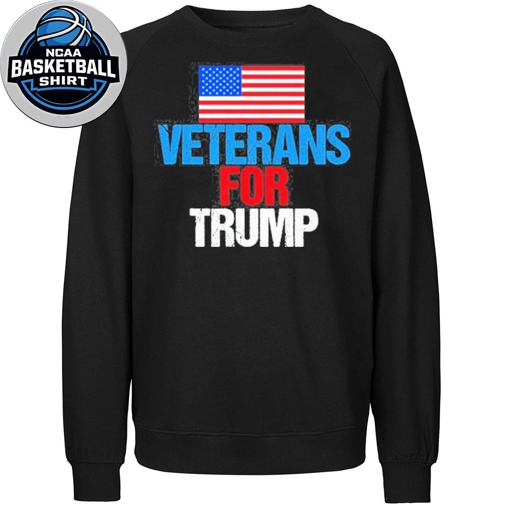 US veterans for Trump Flag Shirt