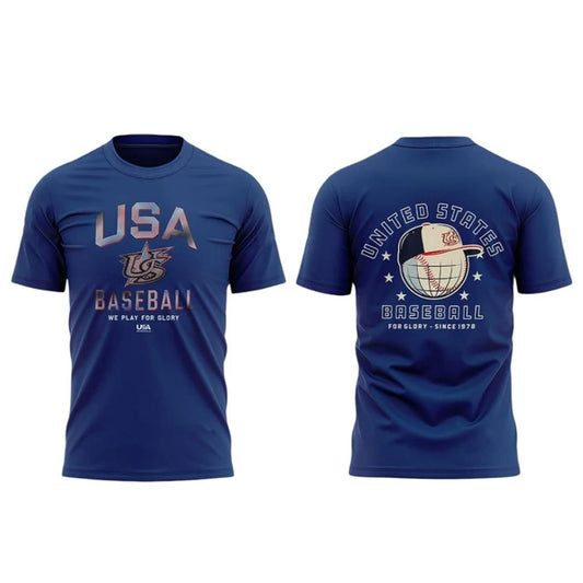 USA Baseball WBC We Play For Glory Shirt