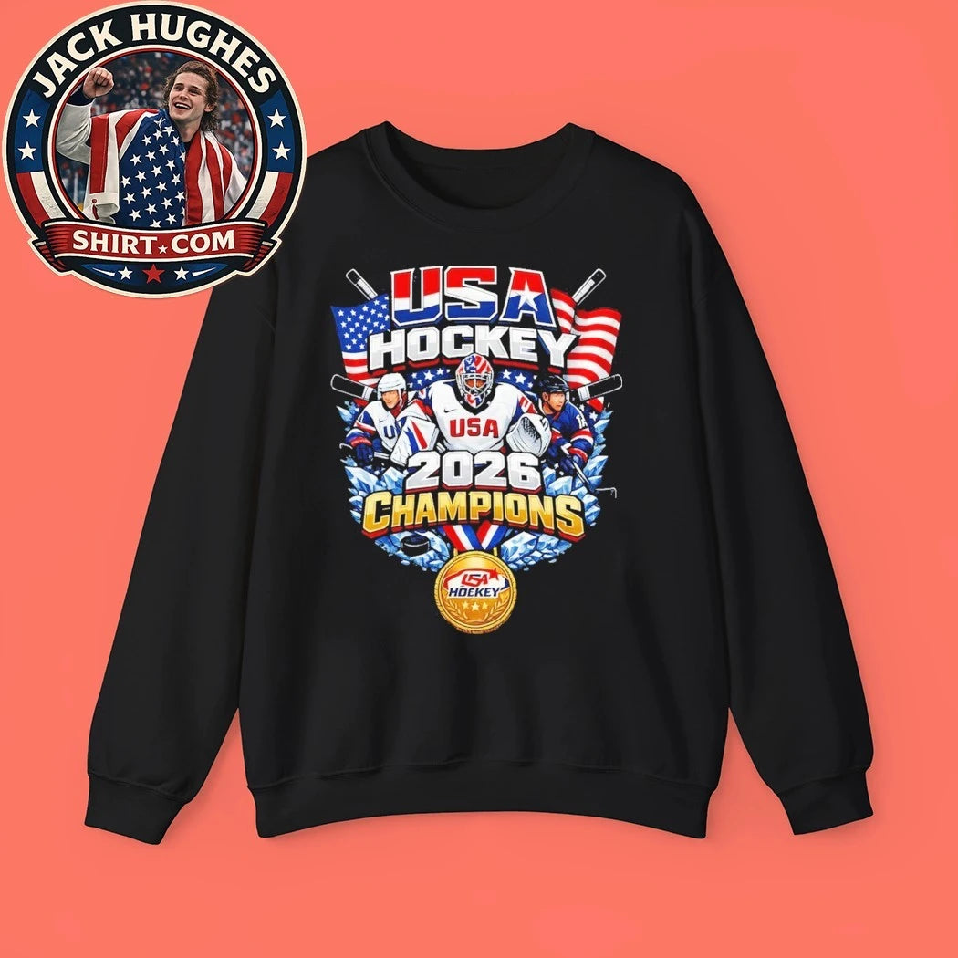 USA Hockey 2026 Champions Gold Medal Trending Shirt