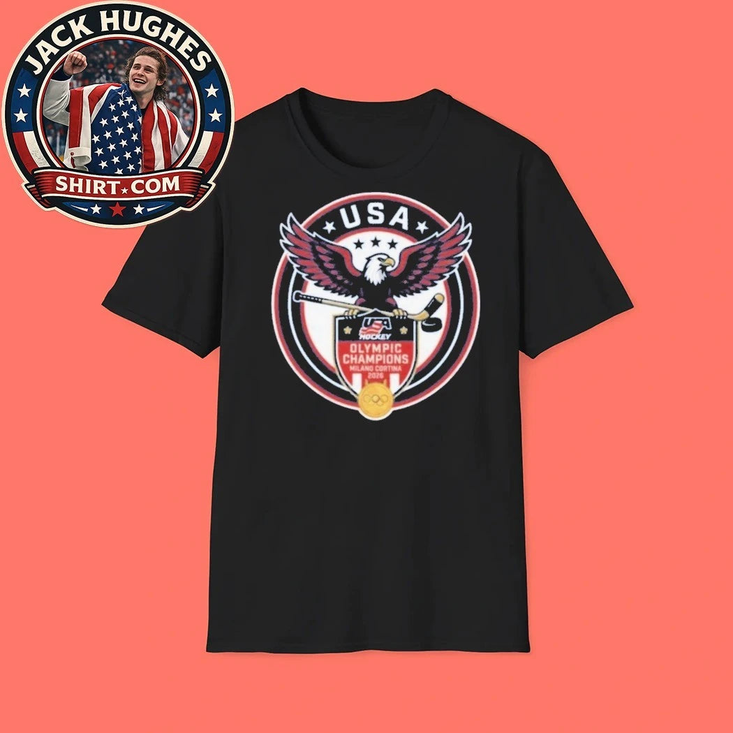 USA Hockey Gold Medal Champions 2026 Milano Cortina Olympics Trending Shirt