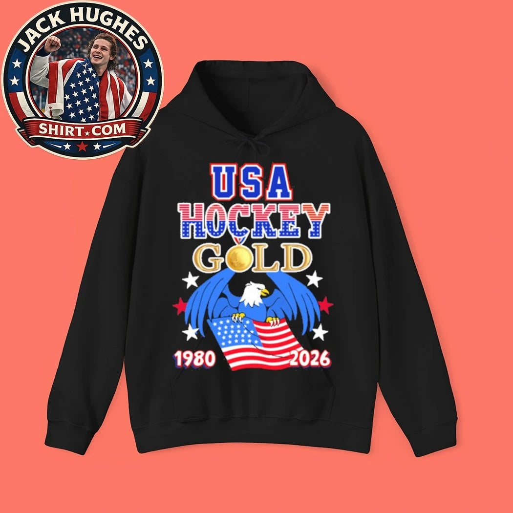 USA Hockey Hockey Gold 198-2026 Flag Trending Shirt