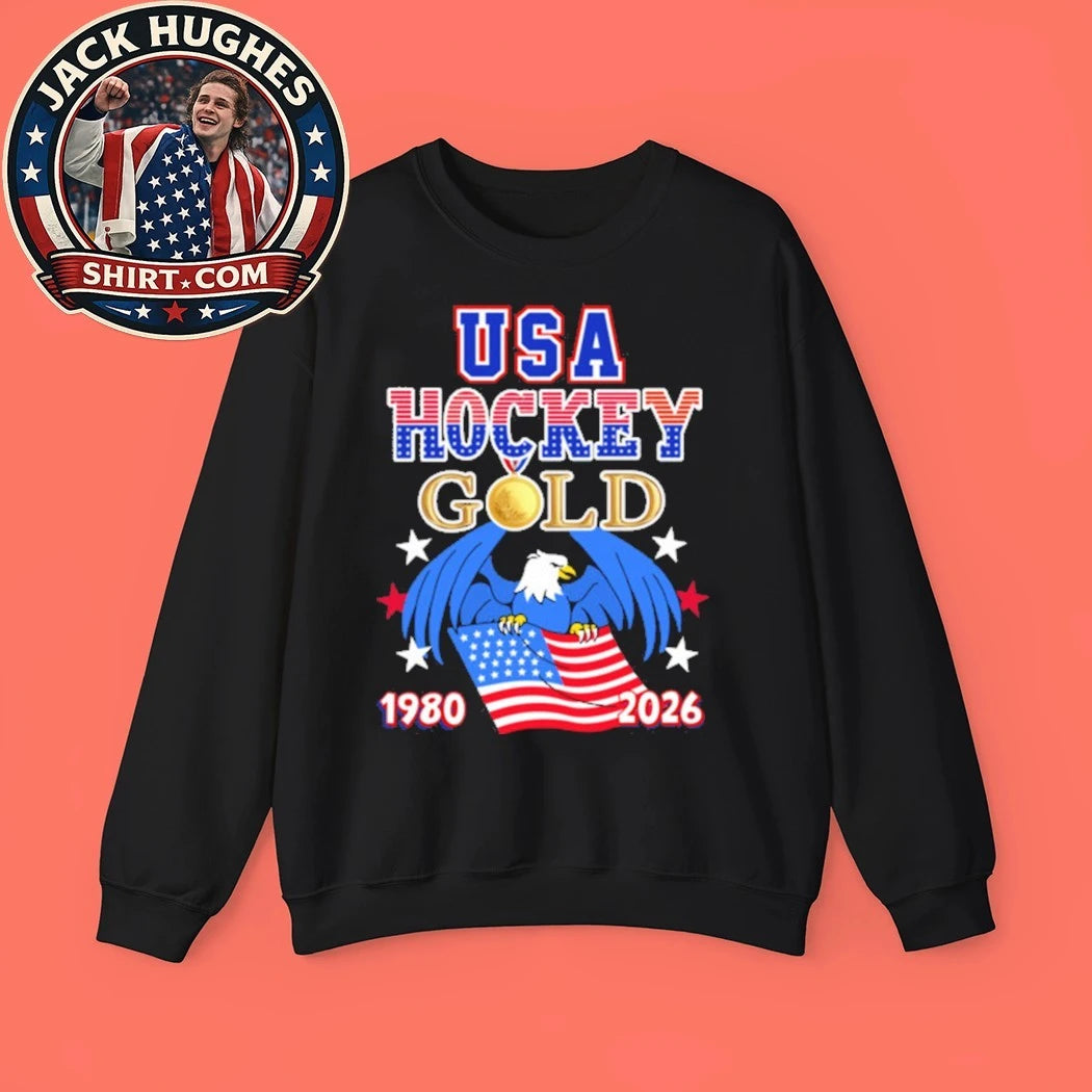 USA Hockey Hockey Gold 198-2026 Flag Trending Shirt